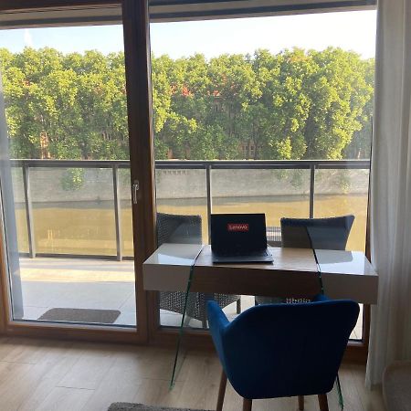 Apartament Studio Z Widokiem Na Odre Bulwary Ksiazece Wrocław Exterior foto